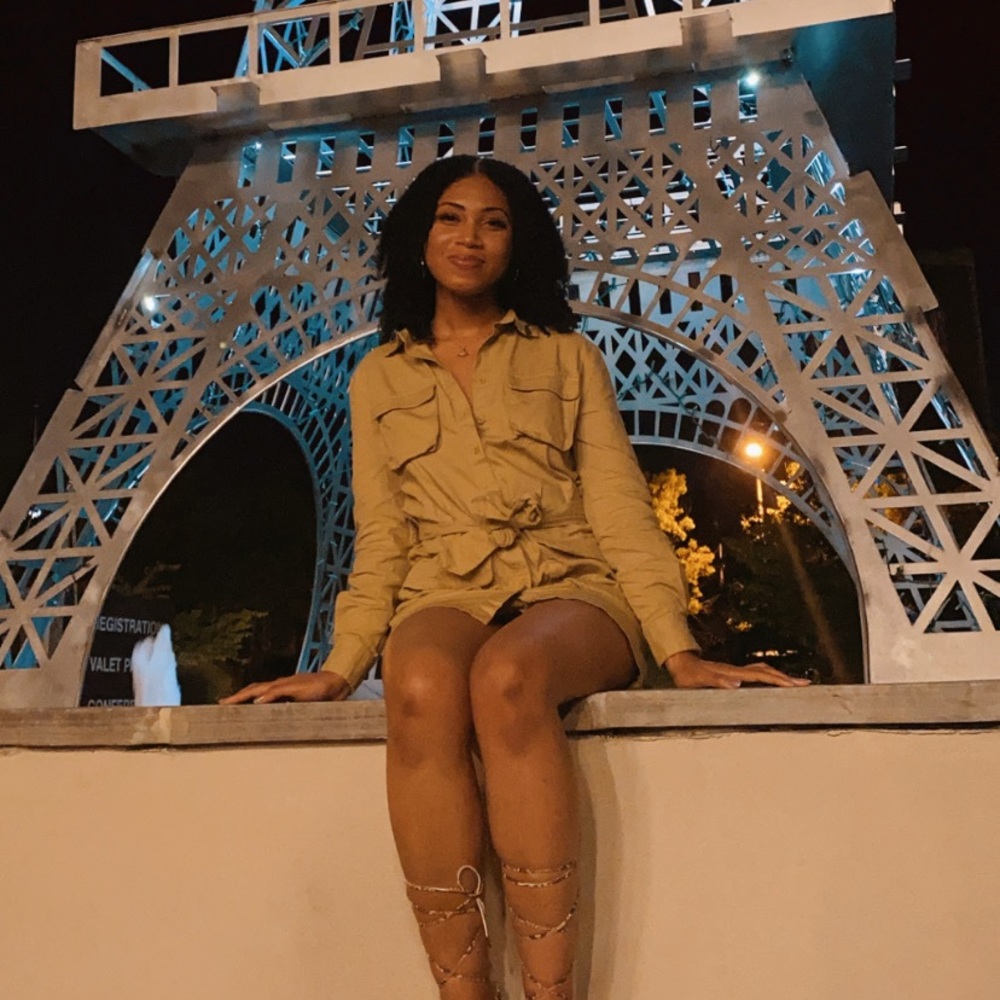 PrettyLittleThing Camel Colored Cargo Dress